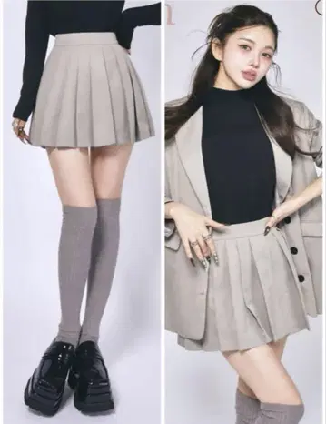 Darich 플리츠 랩 스터드 숏팬츠 M