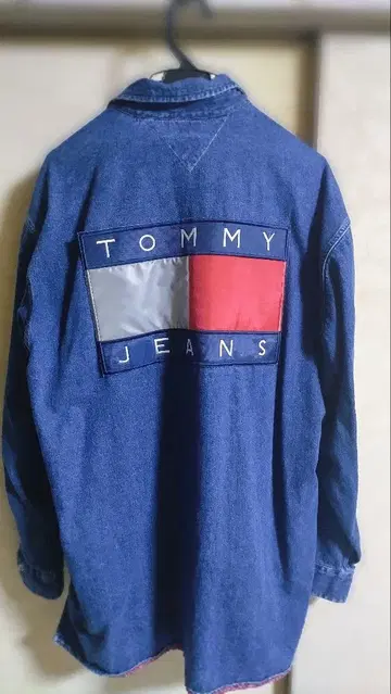 TOMMY JEANS 90s 데님 긴팔 셔츠