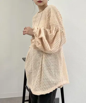 새상품급 mystic 프린지 쉐이프 튜닉