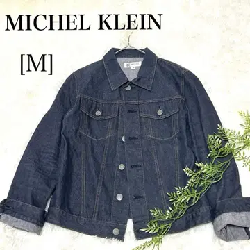 MK MICHEL KLEIN 데님 라이크 자켓 다크 블루 M