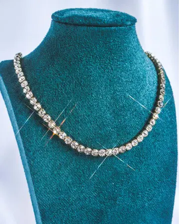 테니스 체인 목걸이 4mm