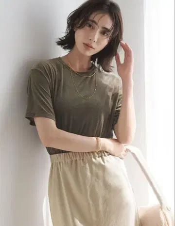 23구 [세탁 가능] 시어 벨로아 릴랙스 T셔츠