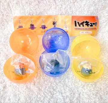 하이큐!! 애니멀 흔들흔들 마커 카라스노 고교 3점 세트