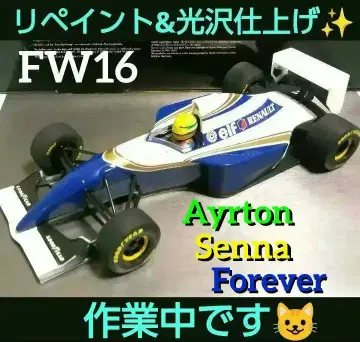 미니 챔피언스 1/18 F1 윌리엄스 FW16 A. 세나 리페인트