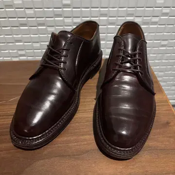 Alden 알든 990 코도반 플레인토 5 버건디