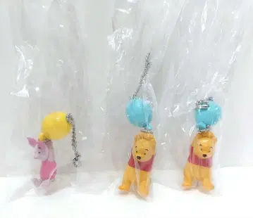 곰돌이 푸 푸 피글렛 마스코트 참 키링
