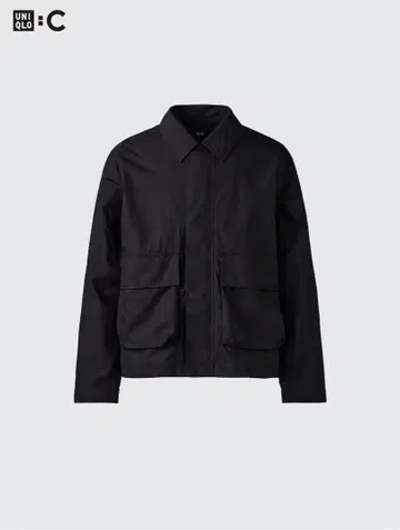 UNIQLO C 코튼 숏 블루종 L