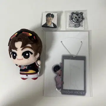 마크 nct SD 인형 사진 카드 슬리브 플렉터 키링 굿즈
