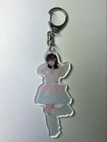 Pixel Ribbon 사슴노 나나미 데뷔 의상 아크릴 키링