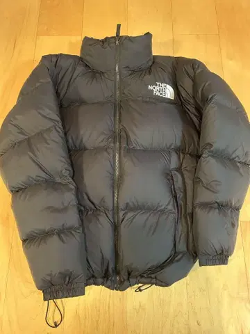 THE NORTH FACE 블랙 다운 자켓 눕시