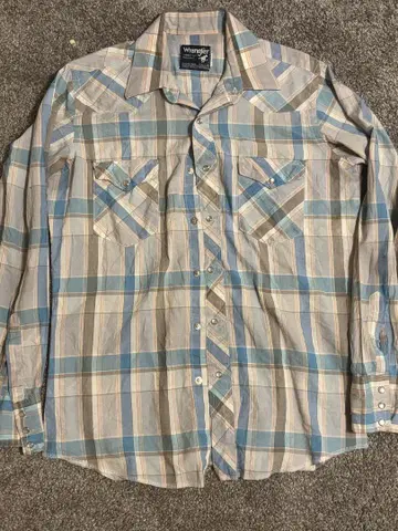 Wrangler Cowboy Cut 웨스턴 셔츠 X.Long Tails