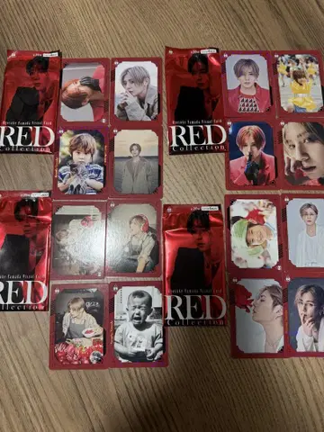 야마다 료스케 red 비주얼 카드 묶음 판매