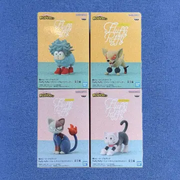 나의 히어로 아카데미아 Fluffy Puffy 4개 세트