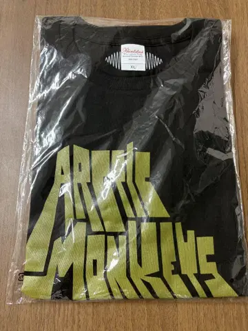 Arctic Monkeys 티셔츠 XL 블랙