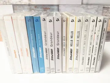 Snow Man 싱글 CD 16장 세트 묶음 판매