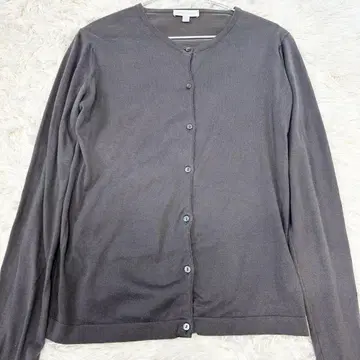 JOHNSMEDLEY 존스메들리 브라운 코튼 니트 가디건 XS