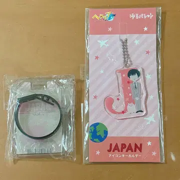 헤타리아 일본 아크릴 키링 유루 레트 러기지 택풍 키링 애니카페