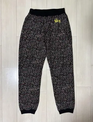 CALEE ALLOVER PATTERN SWEAT PANTS