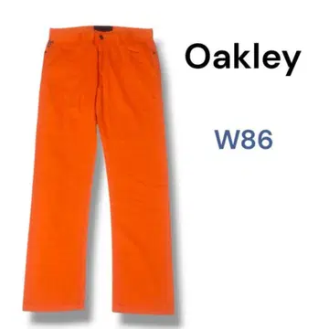 Oakley 남성용 골프웨어 팬츠 오렌지 W86 P62908