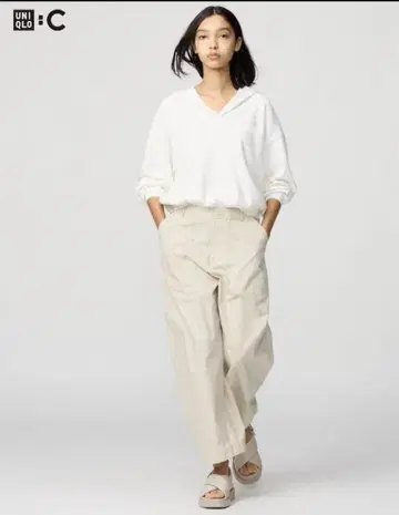 UNIQLO C 와이드 벌룬 팬츠