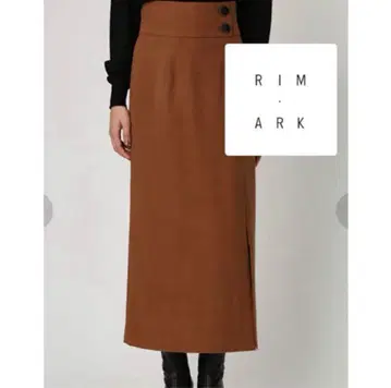 RIM.ARK 하이웨스트 슬릿 펜슬 스커트 460 BAL 31-0070