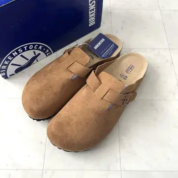 미사용 버켄스탁 43 28.0 보스턴 샌들 스웨이드 토프