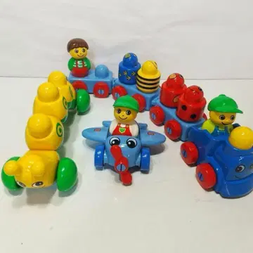 레고 듀플로 LEGO duplo 비행기 기차 애벌레 사람 프리모