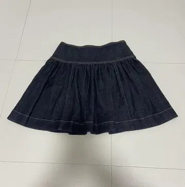 BLUE LABEL CRESTBRIDGE 데님 플레어 스커트 36