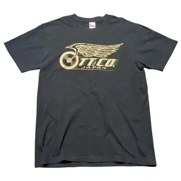 TT&CO. 플라잉 휠 티셔츠 블랙 L 사이즈