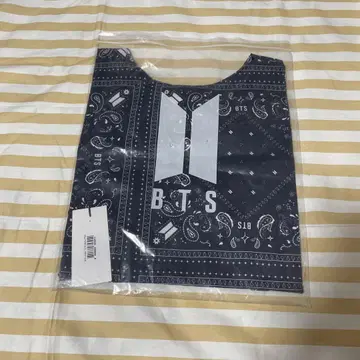 새상품 BTS 에코백 페이즐리 무늬 레어 공식 굿즈