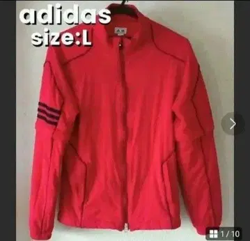 adidas 패딩 자켓 L 더블 지퍼 2way 우먼 아디다스