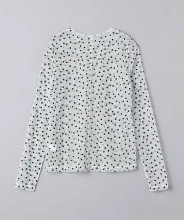 UNITED ARROWS 튤 플라워 LNG 슬리브