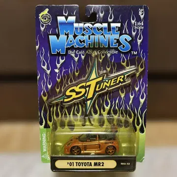 '01 TOYOTA MR2 MUSCLE MACHINES 1:64