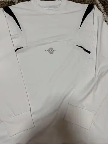 CRONOS 화이트 긴팔 티셔츠 XL