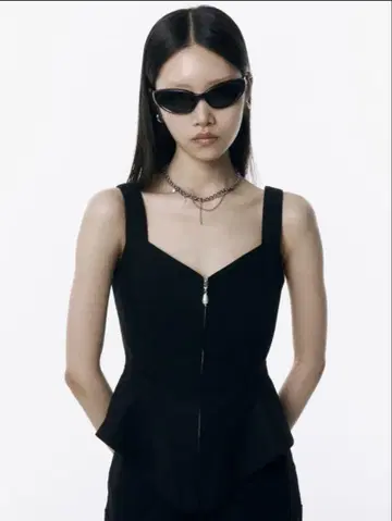 JOSE MOON LAYERED PEPURUM TOPS