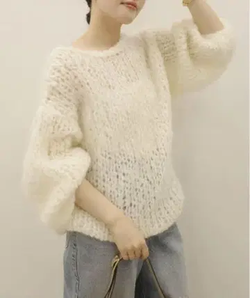 2024 AW Plage HAND KNIT 점보 탐 니트 플라주