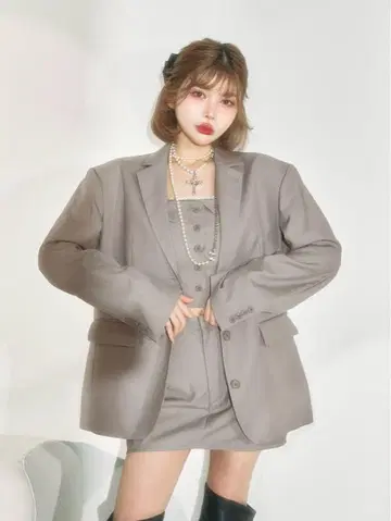 Darich 오버 사이즈 테일러드 자켓