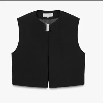 25SS ZARA 택 포함 새상품 메탈 숏 베스트 XL 사이즈