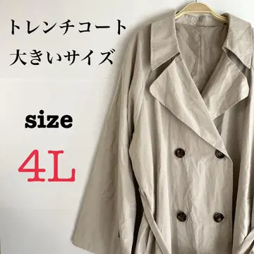 여성용 트렌치코트 [4L] 노브랜드 롱 기장 업무 취업