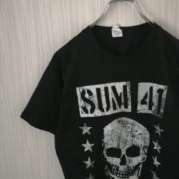 GILDAN 길단 T셔츠 반팔 SUM41 스컬