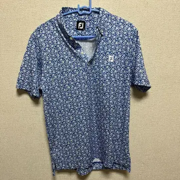 FJ 꽃무늬 피케 셔츠 골프
