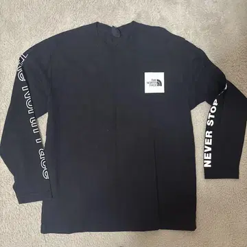 THE NORTH FACE 블랙 긴팔 셔츠