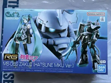 새상품 RG 1/144 MS-06S 자쿠 II [하츠네 미쿠 Ver.]