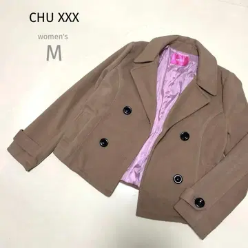 CHUXXX 츄브라운베이지 더블 브레스트 자켓