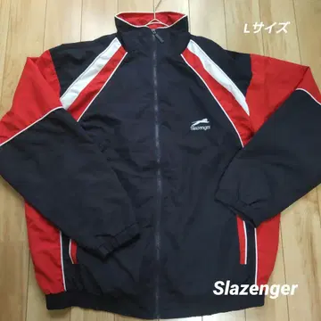 Slazenger 슬래진저 집업 블루종 L 사이즈 안쪽 메쉬