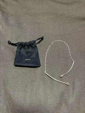 vihod 실버 목걸이 38cm