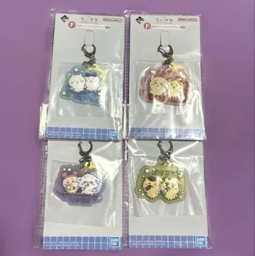 치이카와 (먼작귀) 1번 복권 치이카와 온천 4세트 복권 키링