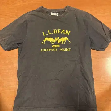 L.L.Bean 그레이 T셔츠 복각 초레어