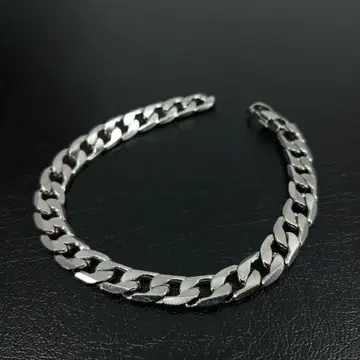 실버 은 체인 팔찌 키헤이 랍스터 클래스프