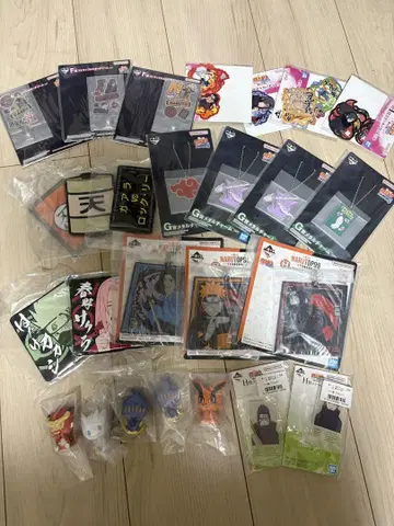 제일복권 헌터헌터, 나루토 하위상 묶음 판매